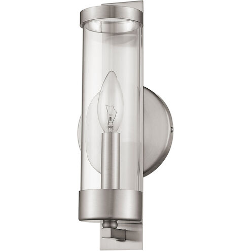 Castleton 1 Light 5 inch Brushed Nickel ADA ADA Wall Sconce Wall Light
