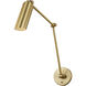 Drew & Jonathan Frasar 1 Light 4.75 inch Satin Brass Two Arm Sconce Wall Light, Large