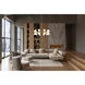 Artemis 20 Light 42 inch Modern Gold Chandelier Ceiling Light