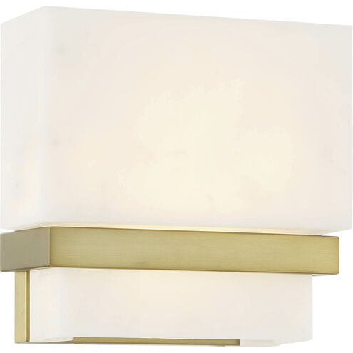 Arzon LED 3.75 inch Soft Brass Wall Sconce Wall Light