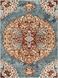 Tevazu 84 X 63 inch Grey Rug in 5 x 8, Rectangle