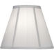 Ellie Off White 12 inch Lampshade, Empire