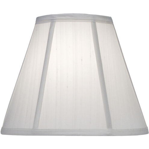 Ellie Off White 12 inch Lampshade, Empire