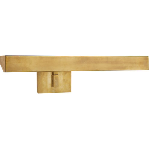 Visual Comfort J. Randall Powers Mcclain 50 watt 18 inch Hand-Rubbed Antique Brass Picture Light Wall Light, Hardwired SP2601HAB - Open Box