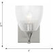 Drew & Jonathan Toffino 1 Light 6 inch Brushed Steel Sconce Wall Light in Milk Glass