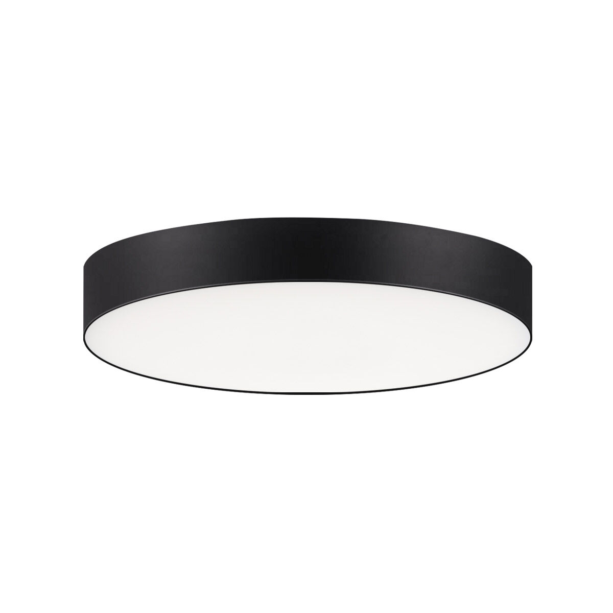 Trim LED 5 inch Black Flush Mount Ceiling Light