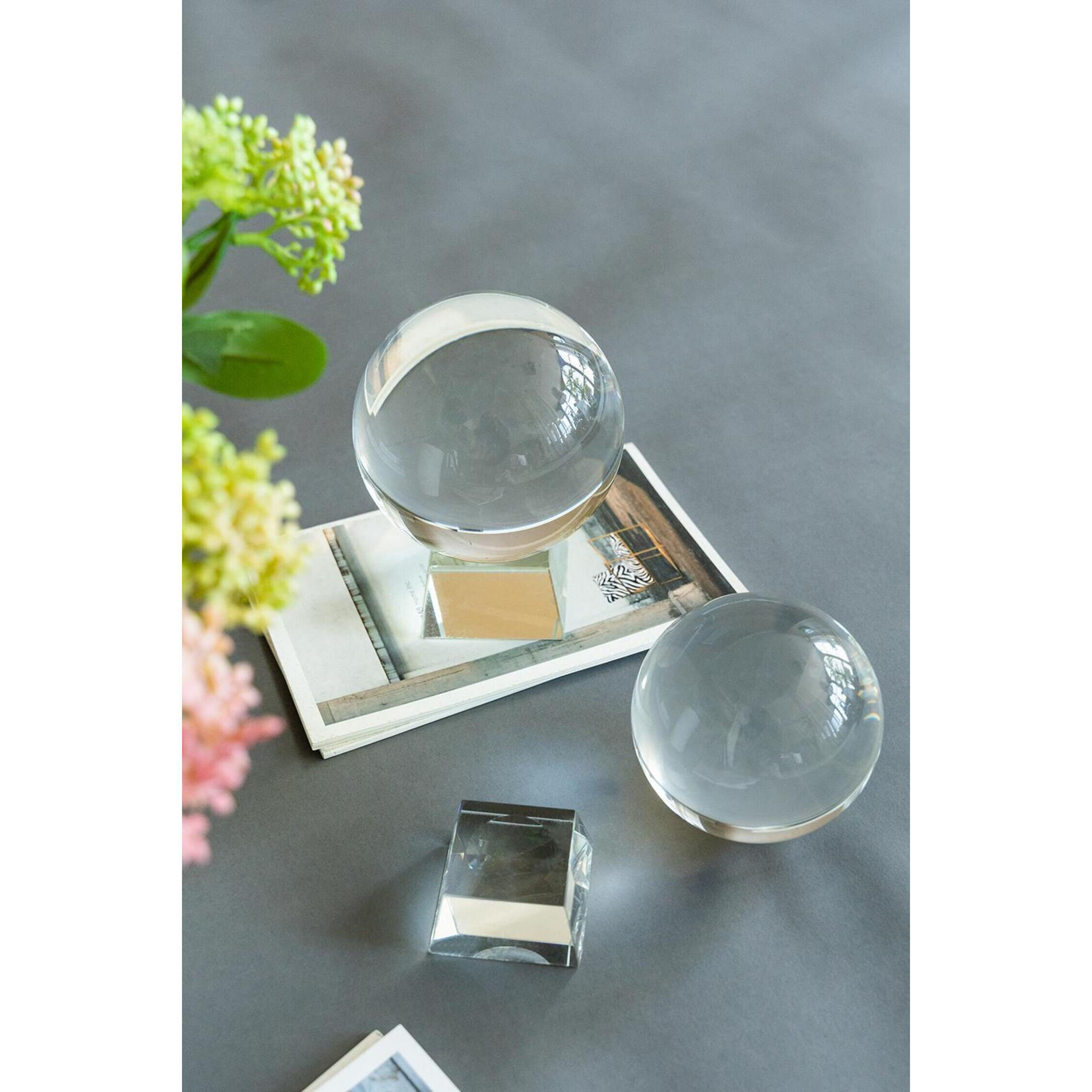 CityScape Clear Decorative Ball