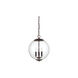 Modern 3 Light 13.75 inch Oil Rubbed Bronze Pendant Ceiling Light