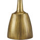 Cheenee 33.25 inch 100 watt Antique Brass Table Lamp Portable Light