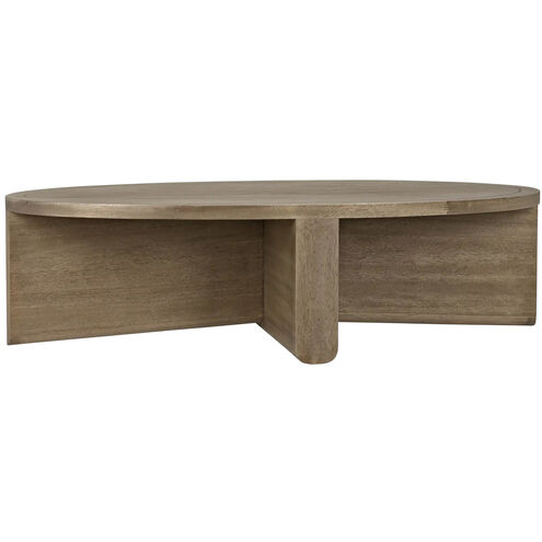 Bast 68 X 36 inch Washed Walnut Coffee Table
