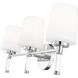 Henri 3 Light 24 inch Chrome Bathroom Vanity Wall Light