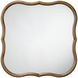 Daisy 31 X 31 inch Natural Wood Mirror