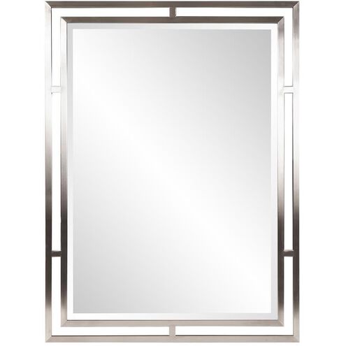 Trenton 40 X 30 inch Nickel Mirror