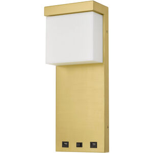 Getafe LED 7 inch Satin Gold Wall Sconce Wall Light