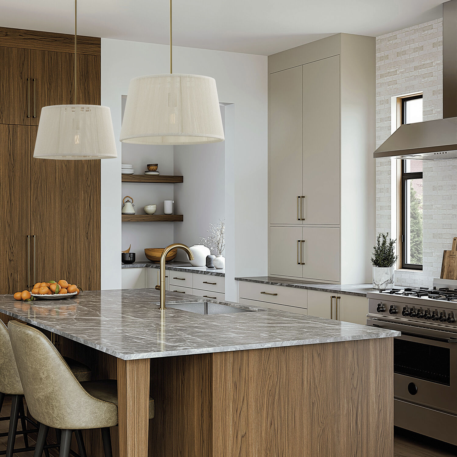 Tara 1 Light 17.75 inch Matte Brass Pendant Ceiling Light