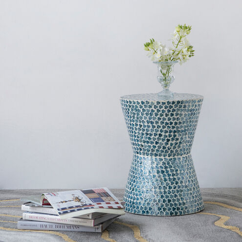 Anita 19.7 inch Blue Stool