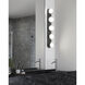 Novel LED 37 inch Black Bath Vanity Light Wall Light