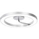 One LED 18 inch Polished Chrome Flush Mount Ceiling Light