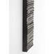 Anne-Marie Barton Fumar Tail Sconce Wall Light in Ridged Carbon