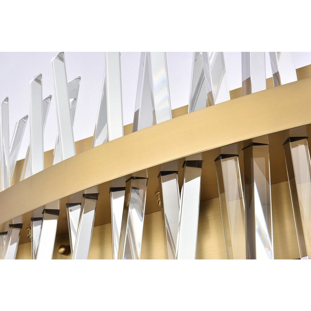 Serephina 8 Light 30 inch Satin Gold Bath Sconce Wall Light