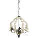 Swithun 4 Light 15.4 inch White Pendant Ceiling Light