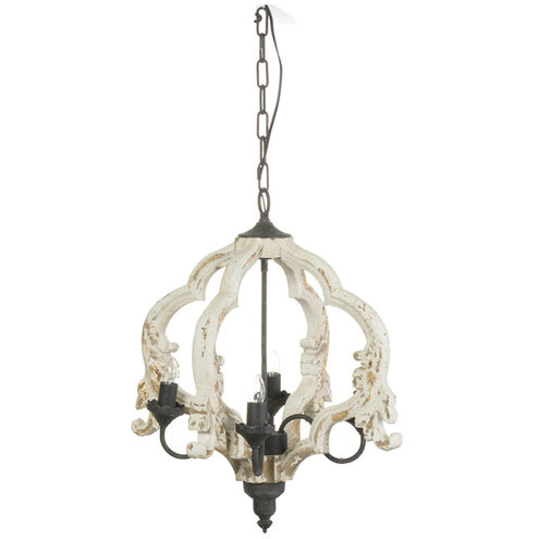 Swithun 4 Light 15.4 inch White Pendant Ceiling Light