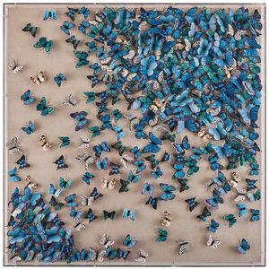 Tony Fey's Flight of the Butterflies 40 X 40 inch Oils and Original Art