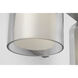Drew & Jonathan Holden 2 Light 14.13 inch Brushed Nickel Bath Vanity Wall Light