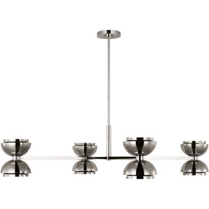 Sean Lavin Shanti 4 Light 44 inch Polished Nickel Chandelier Ceiling Light