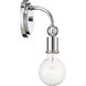 Bounce 1 Light 5 inch Polished Nickel Wall Sconce Wall Light