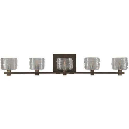 Clearwater LED 37 inch Vintage Bronze Bath Vanity Wall Light