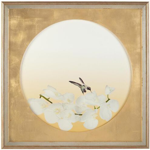 Hummingbirds In Flight II Gold Leaf Giclees