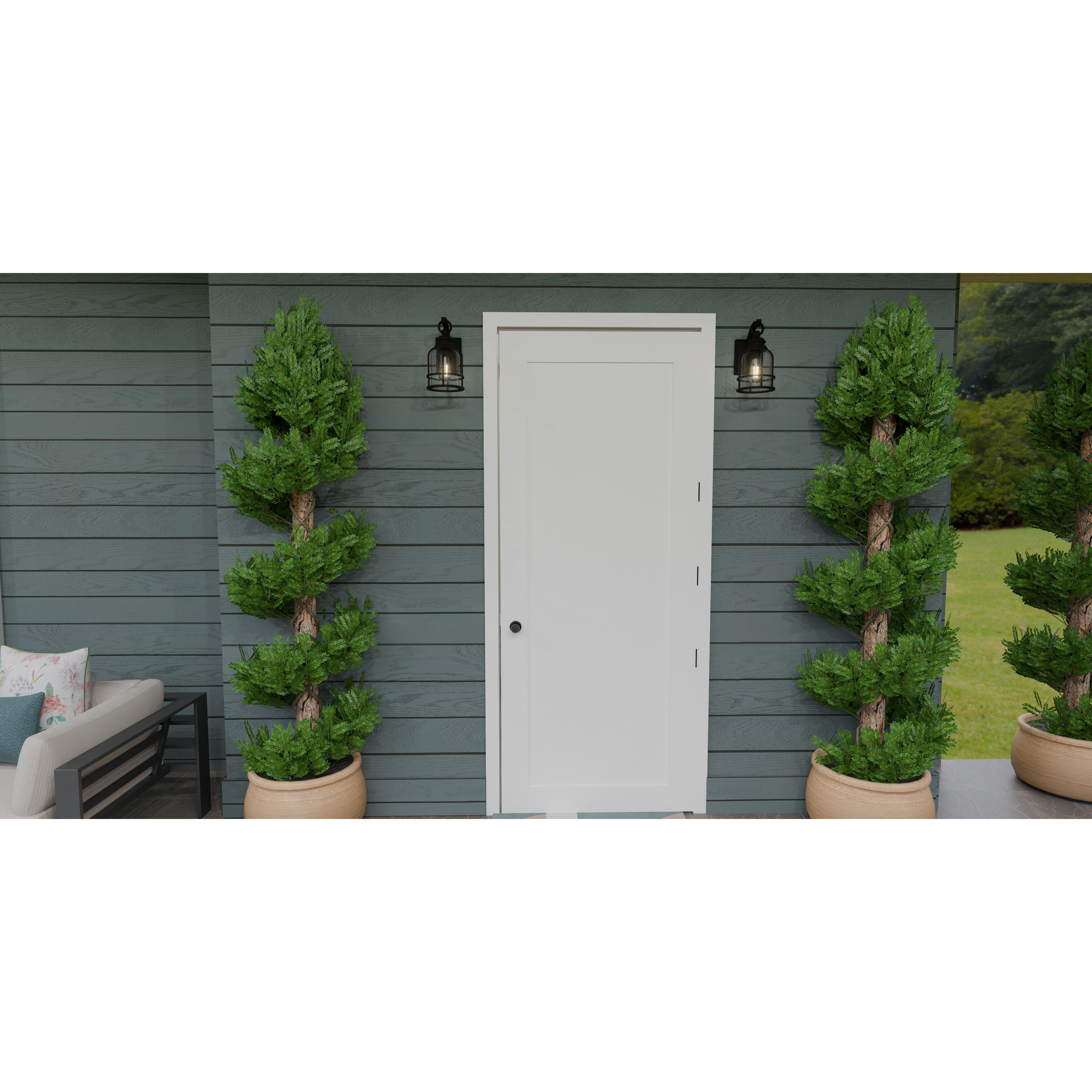 Bowles 1 Light 6.5 inch Earth Black Outdoor Lantern, Small