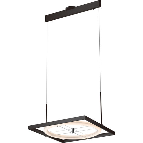 Formula 22 inch Satin Dark Gray Pendant Ceiling Light