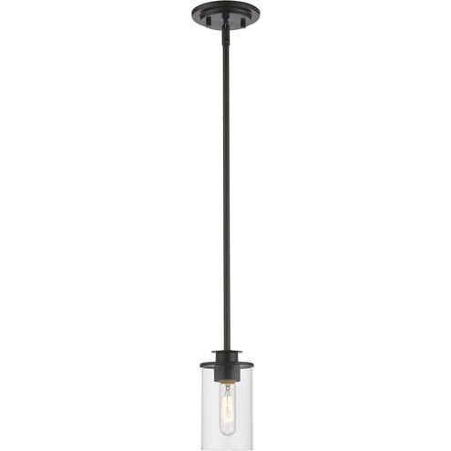 Savannah 1 Light 4.5 inch Bronze Pendant Ceiling Light