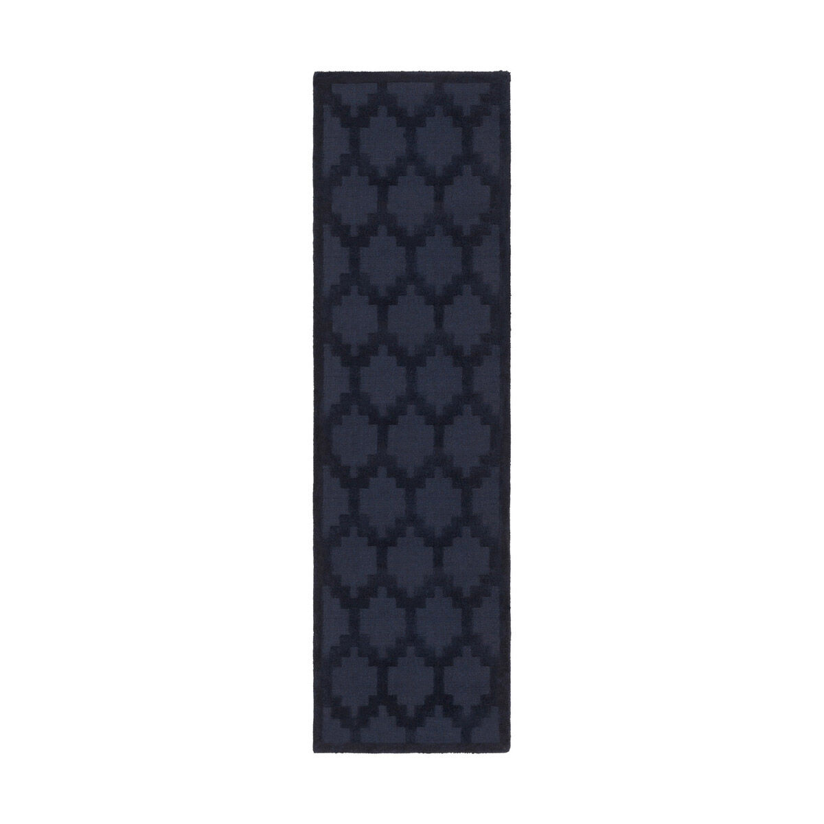 Metro 60 X 36 inch Navy Rugs, Rectangle