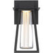 Avant Garde LED 12 inch Black Outdoor Wall Light in 12in.