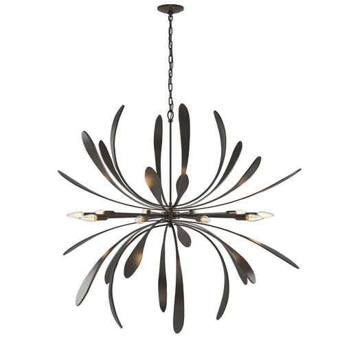 Dahlia 10 Light 48.9 inch Oil Rubbed Bronze Chandelier Ceiling Light, Large