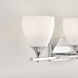 Drew & Jonathan Toffino 3 Light 26 inch Chrome Wall Bath Fixture Wall Light