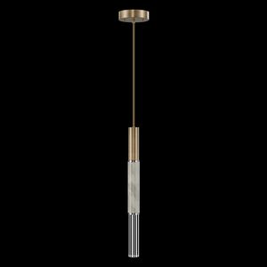Antonia 1 Light 6.5 inch Gold Pendant Ceiling Light