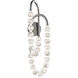Parel LED 7 inch Antique Nickel Wall Sconce Wall Light