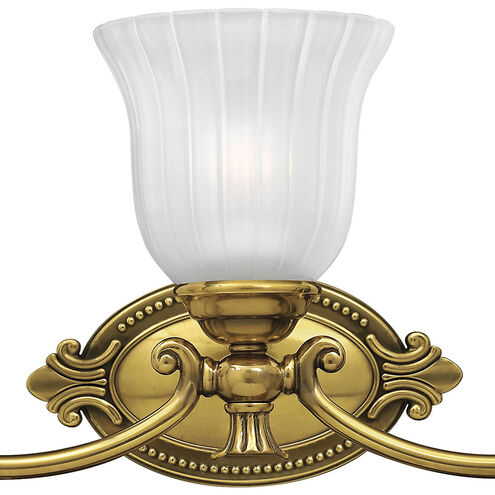 Francoise LED 25 inch Burnished Brass Vanity Light Wall Light