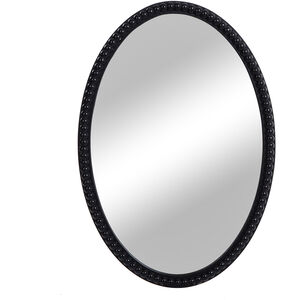 Speculum 25 X 17 inch Black and Clear Mirror 