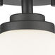 Ashton 1 Light 6 inch Bronze Flush Mount Ceiling Light in 1.32