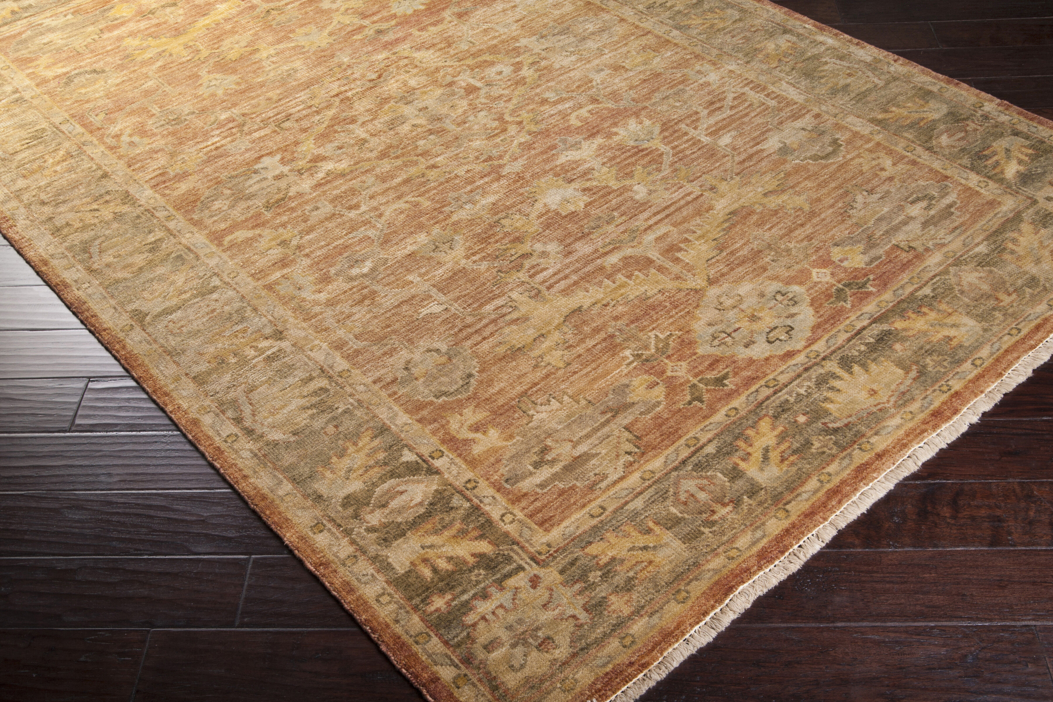 Fantasia 156 X 108 inch Brown Rug, Rectangle