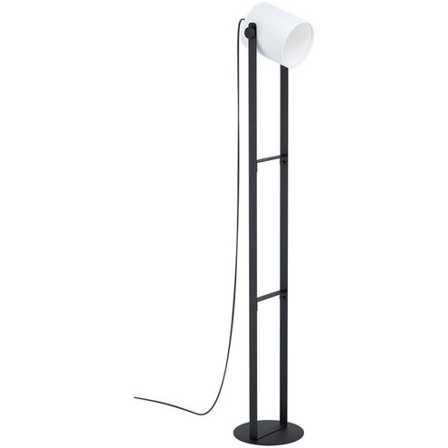 Burbank 55 inch Black Floor Lamp Portable Light