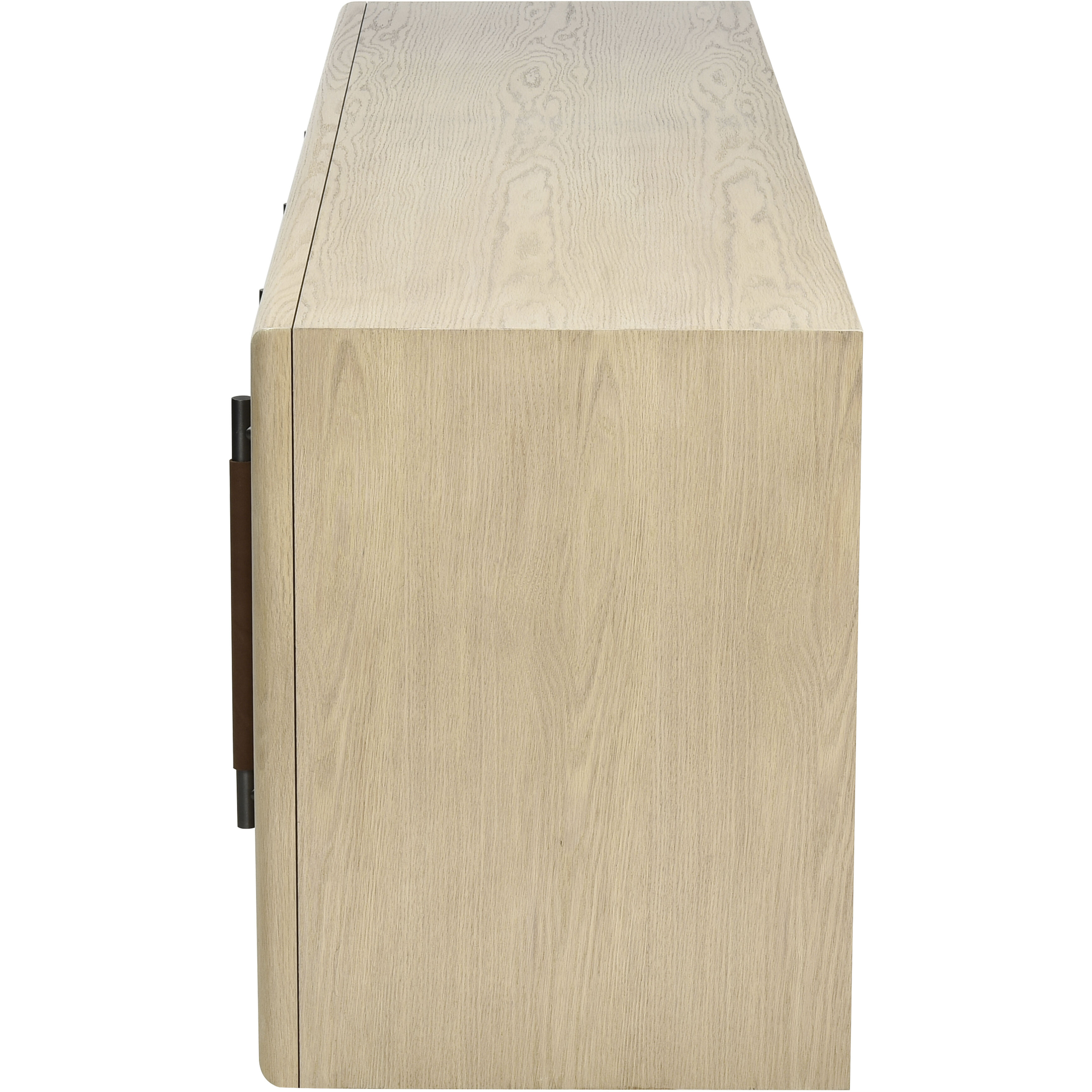 Yearling Light Oak with Blackened Bronze and Brown Credenza