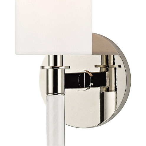 Wylie 1 Light 5 inch Polished Nickel Wall Sconce Wall Light