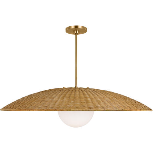 kate spade new york Mari 1 Light 40 inch Burnished Brass Pendant Ceiling Light