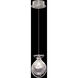 Essence 1 Light 6.5 inch Silver Pendant Ceiling Light